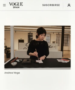 Sachiyo Kaneko is mentioned in Vogue Spain 20261027.
